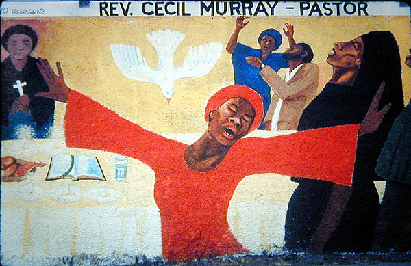 Detail View - F.A.M.E. In The Sprit Of Contribution Mural