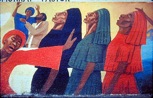 Detail View - F.A.M.E. In The Sprit Of Contribution Mural