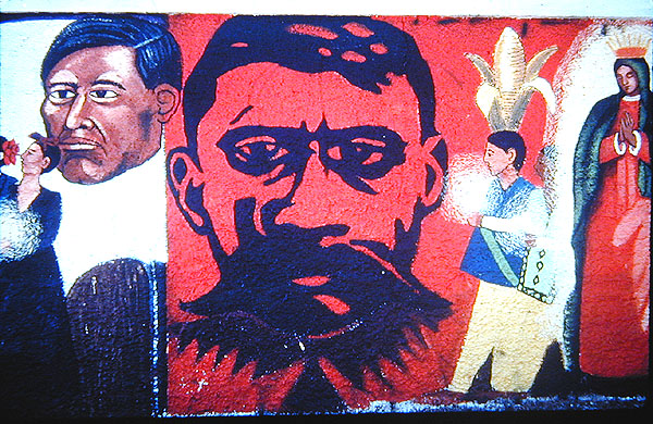 Detail View - F.A.M.E. In The Sprit Of Contribution Mural