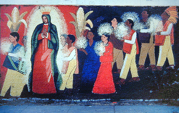 Detail View - F.A.M.E. In The Sprit Of Contribution Mural